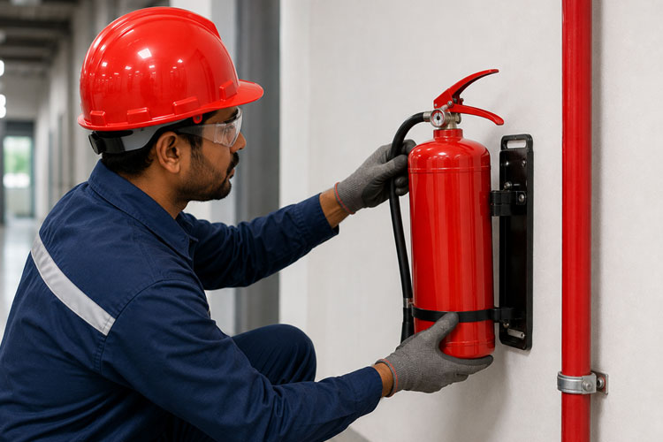 Fire Extinguisher Installation